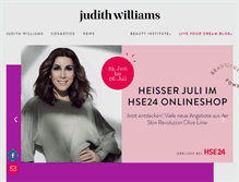 Tablet Screenshot of judithwilliams.com